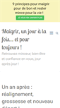 Mobile Screenshot of maigrirenfin.com